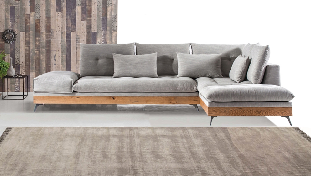 Καναπές με στήριξη πλάτης και γέμιση αφρού υψηλής πυκνότητας